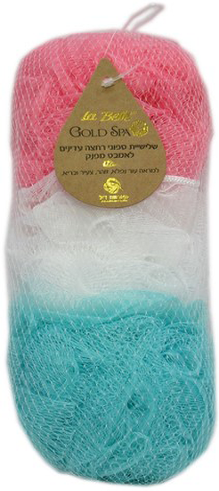 לה בל ספוג רחצה עדין 3 יח' 1/24