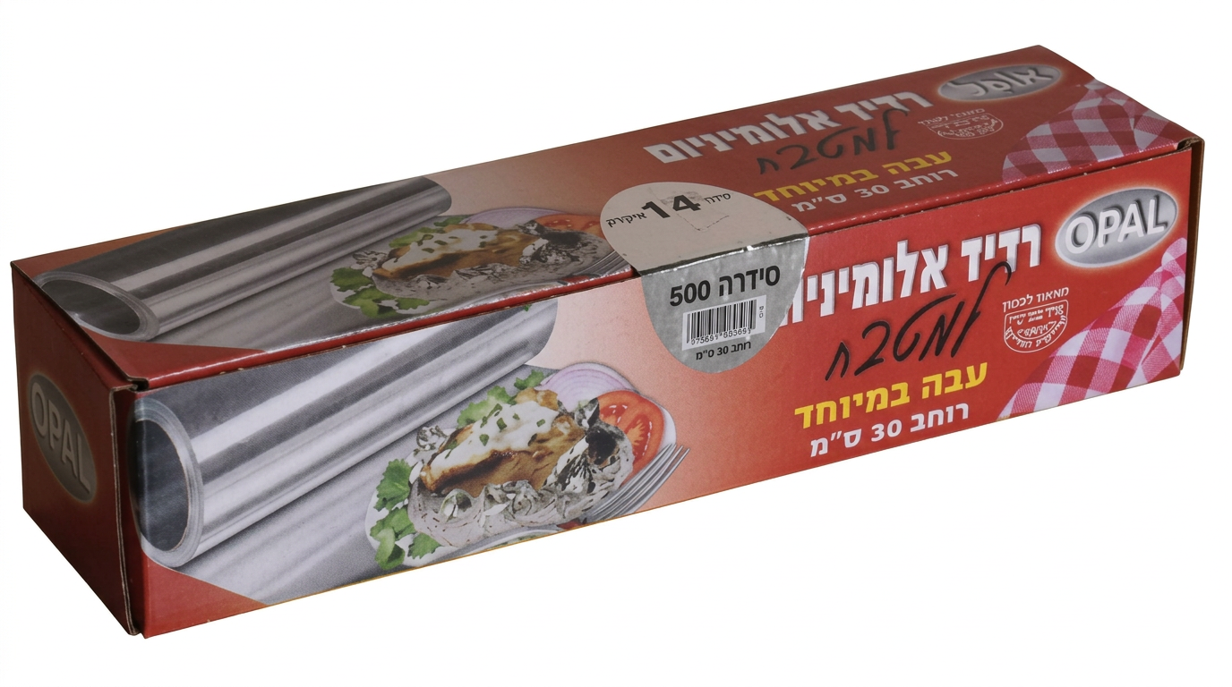 אופל נייר כסף 30 ס"מ 100 מטר 1/12