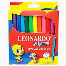 לאונרדו טושים דקים 12 יח' 1/12