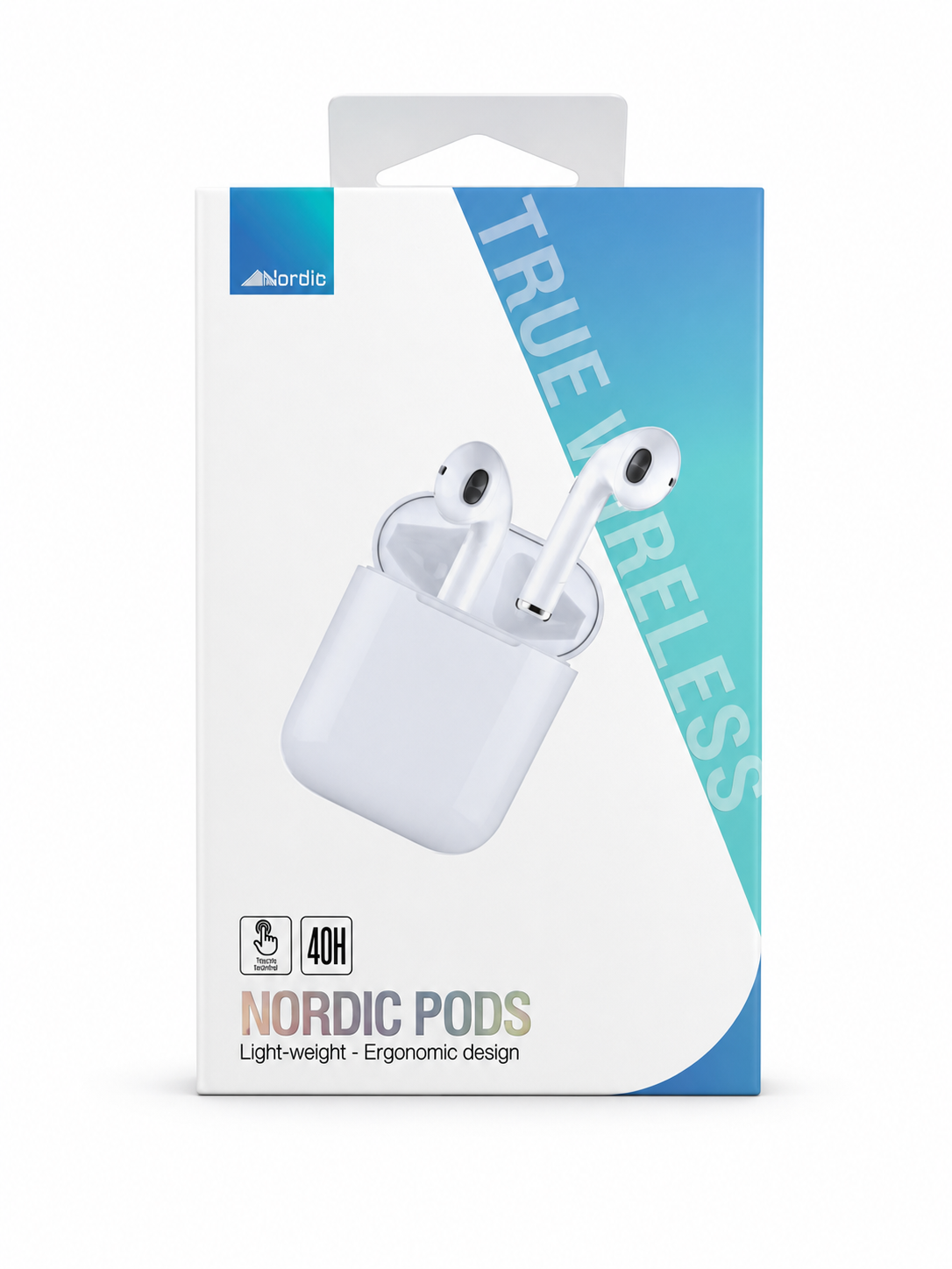 נורדיק אוזניות אלחוטיות דמוי AirPods 1/6