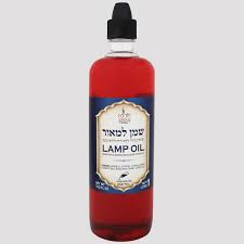 שרגא שמן פרפין אדום 1/6